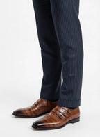 "CROCODILE" Buckled Brogue Dress Shoes