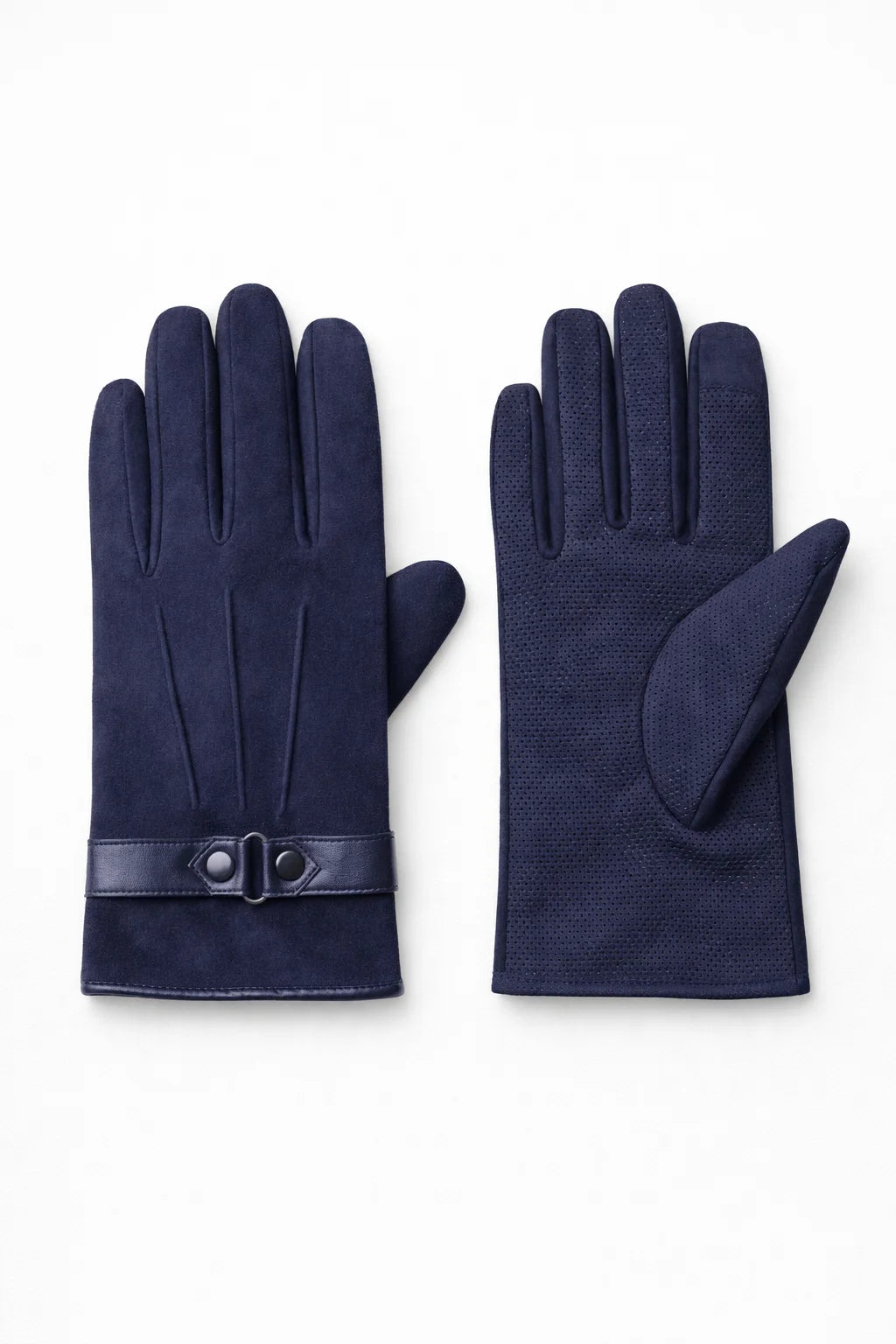 “STEADFAST” Unisex Solid Winter Wrist Gloves