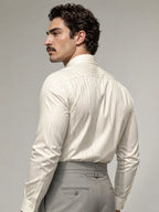 "Cavaro" Striped Slim Shirt