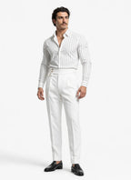 "Dacron" Striped Structured Shirt