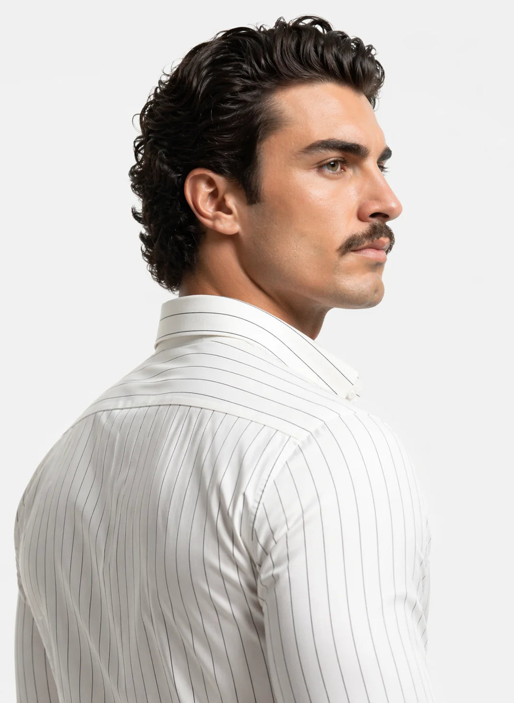 "Dacron" Striped Structured Shirt