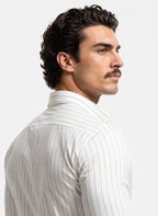 "Dacron" Striped Structured Shirt