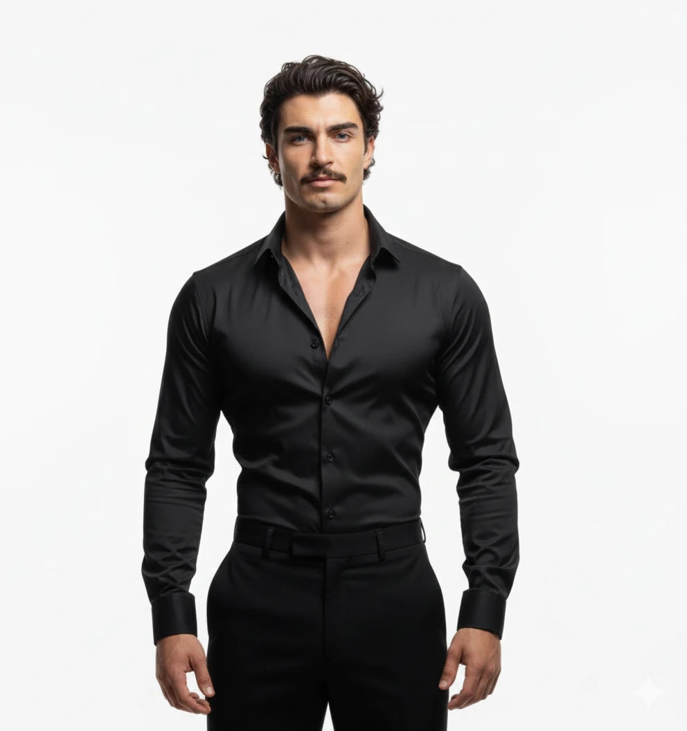 "ARISTON" CLASSIC SLIM DRESS SHIRT