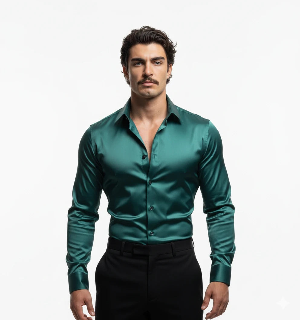 "ARISTON" CLASSIC SLIM DRESS SHIRT