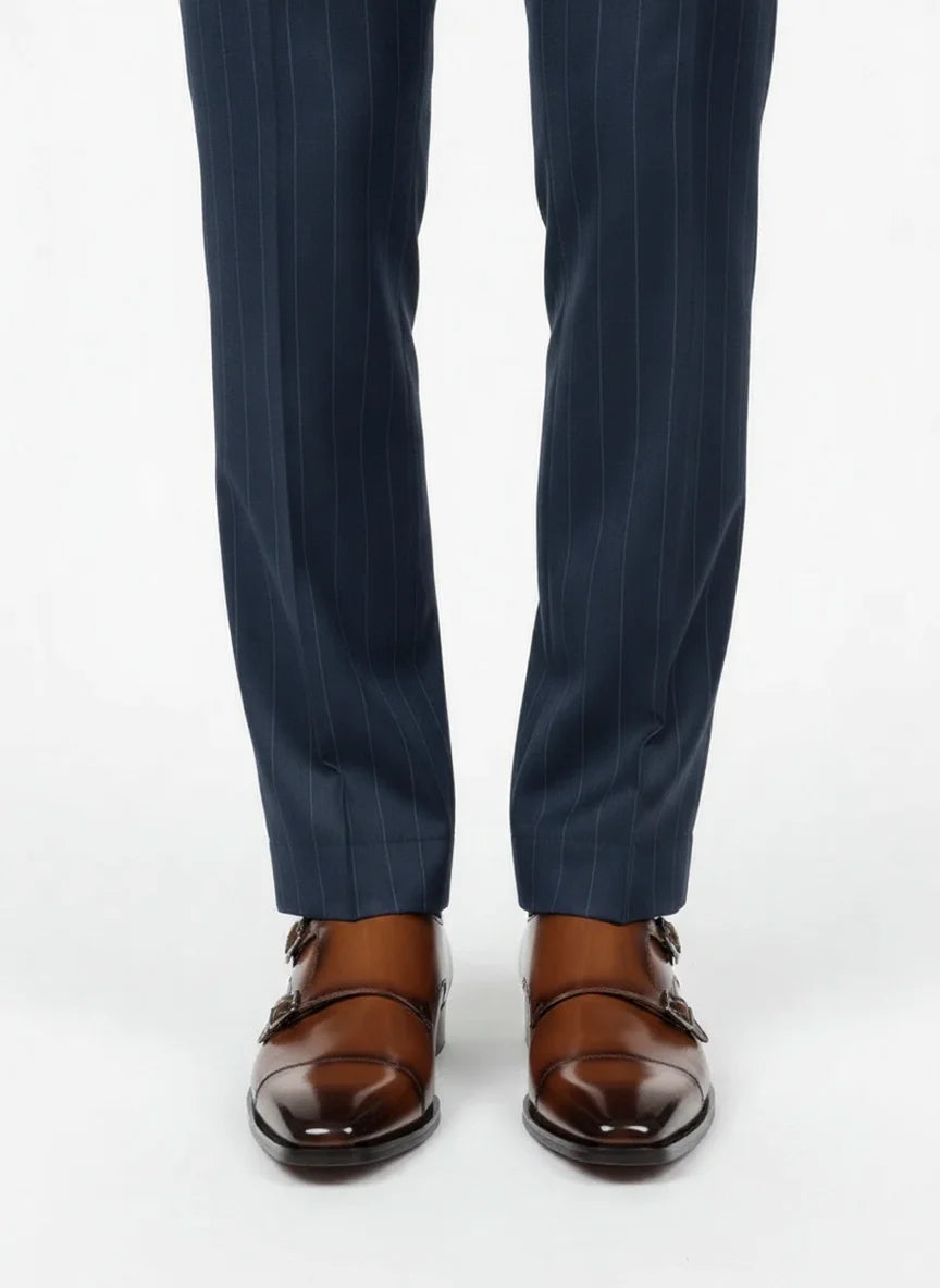 "MONARCH" Double Buckle Dress Shoes