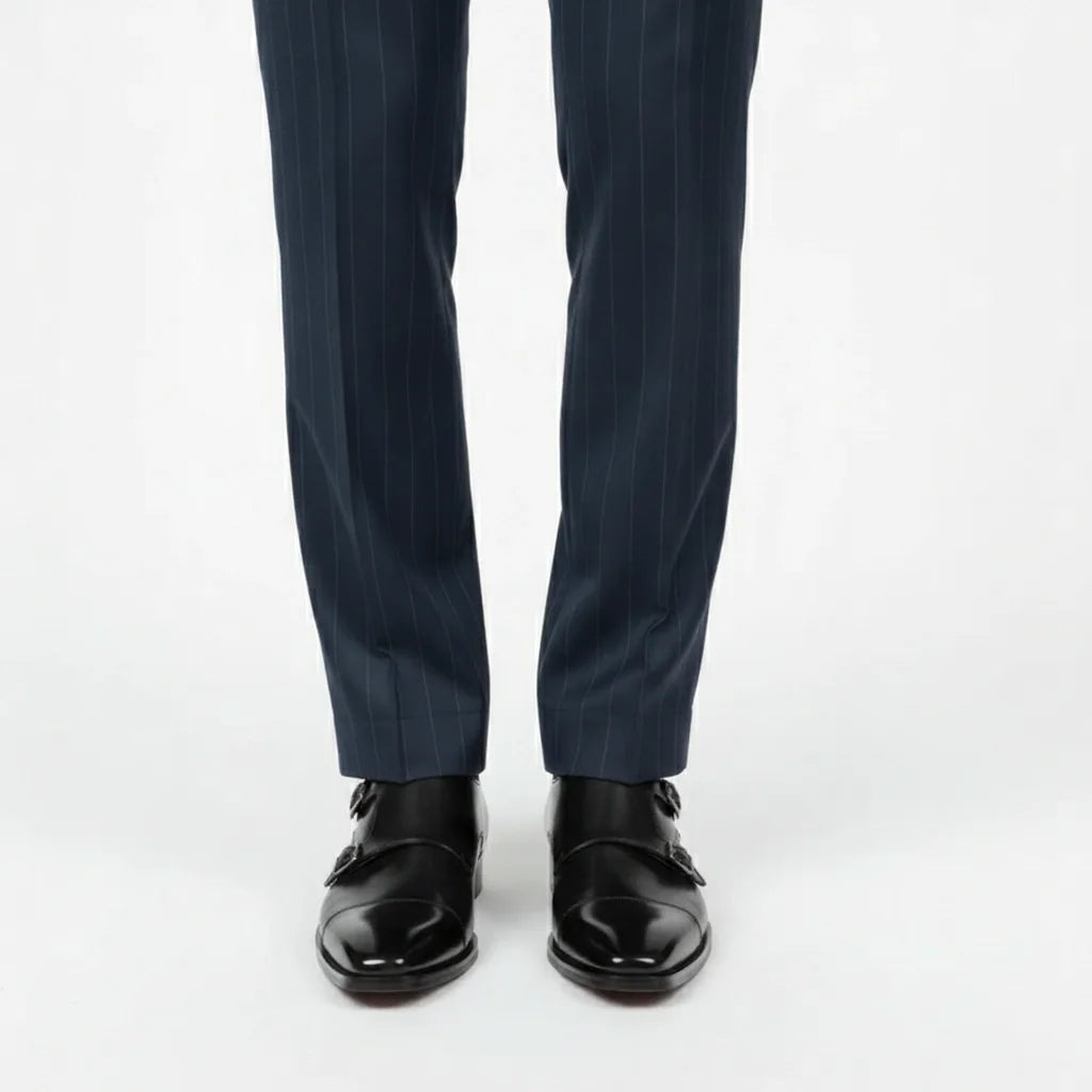 "MONARCH" Double Buckle Dress Shoes