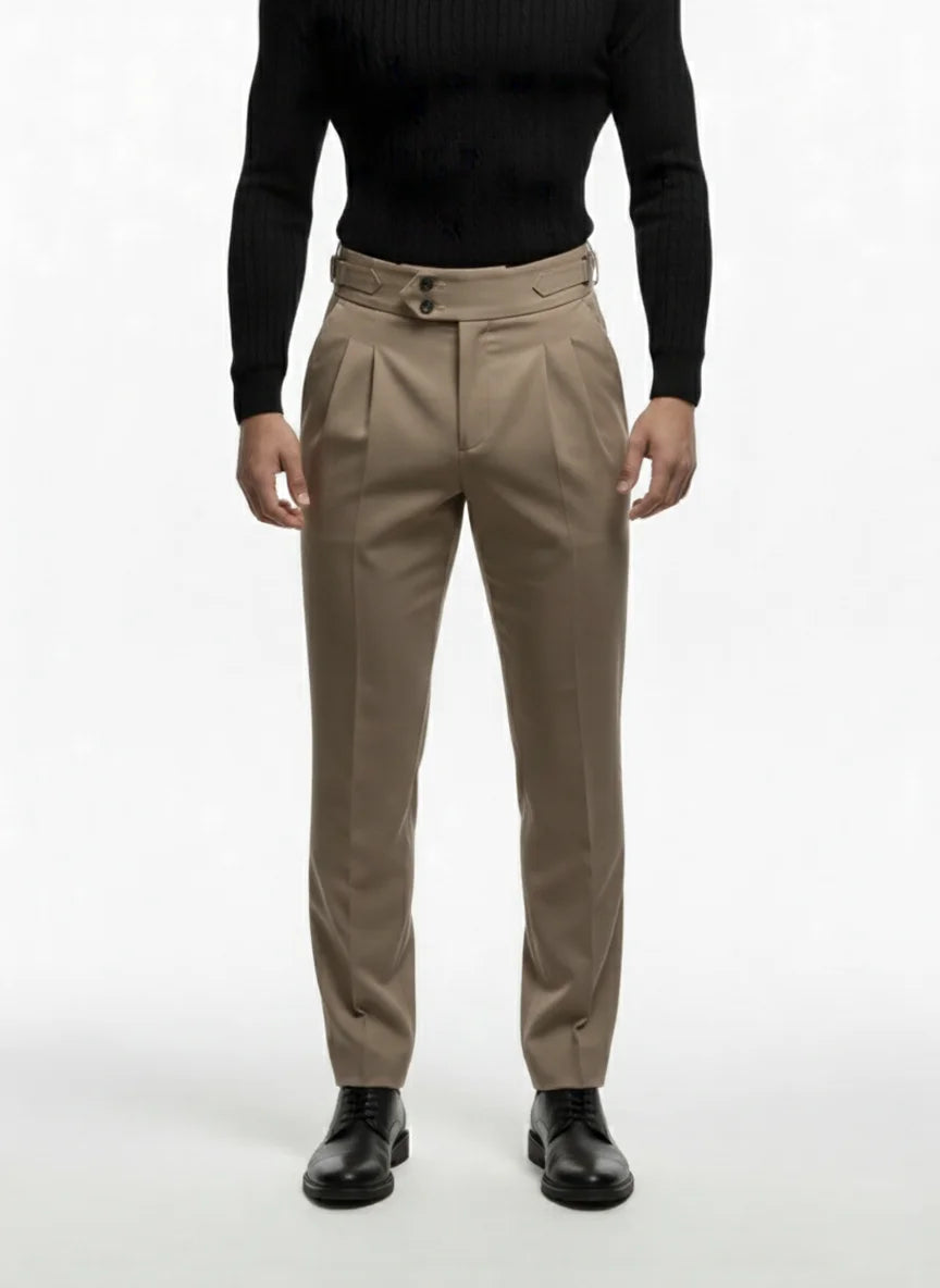 "MAYFAIR" Classic High-Waist Trousers